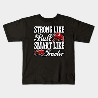 Strong Like Bull Kids T-Shirt